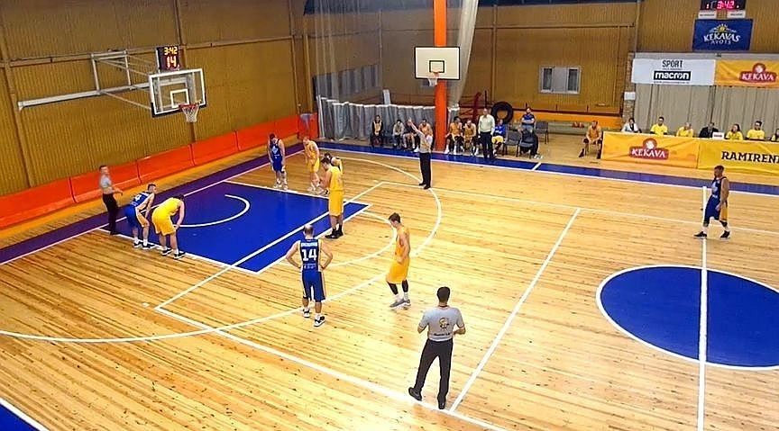 BK "Ķekava" savās mājās apspēlē Ventspils studentus