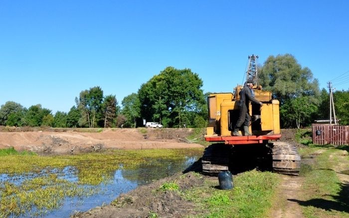Carnikavā sākta ilgi gaidītā dambja rekonstrukcija