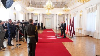 Attēls rakstam: Čehijas prezidents: Ukrainas okupētās teritorijas nedrīkst atzīt par Krievijas daļu