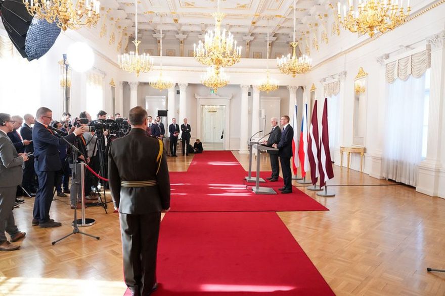 Čehijas prezidents: Ukrainas okupētās teritorijas nedrīkst atzīt par Krievijas daļu