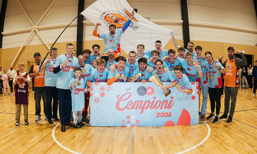 Čempioni! Basketbola klubs "Ādaži" triumfē Reģionālās līgas turnīrā
