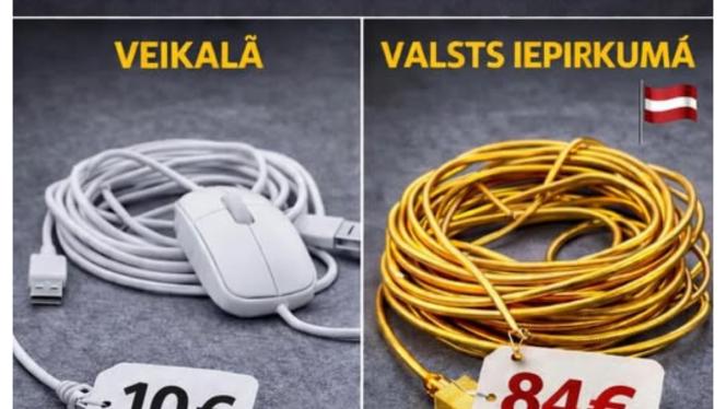 Attēls rakstam: Cik tad maksā ministrijā dators, ja vads vien izmaksā 84 eiro? Deputāti pieprasa skaidrojumu IZM