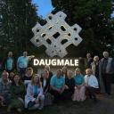 Attēls rakstam: Daugmalē iedegta Mirdzošā Daugmales sakta