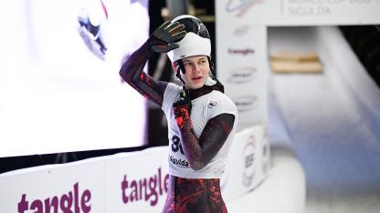 Attēls rakstam: Dāvis Valdovskis izcīna pasaules vicečempiona titulu skeletonā junioriem