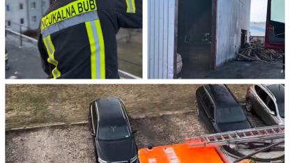 Attēls rakstam: Divi izsaukumi vienā dienā: Inčukalna brīvprātīgie ugunsdzēsēji dzēš ugunsgrēkus Siguldā un Allažos