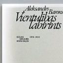 Attēls rakstam: Dzejas dienu balva oriģināldzejā šogad piešķirta Aleksandram Baronam par krājumu "Vientulības labirints"
