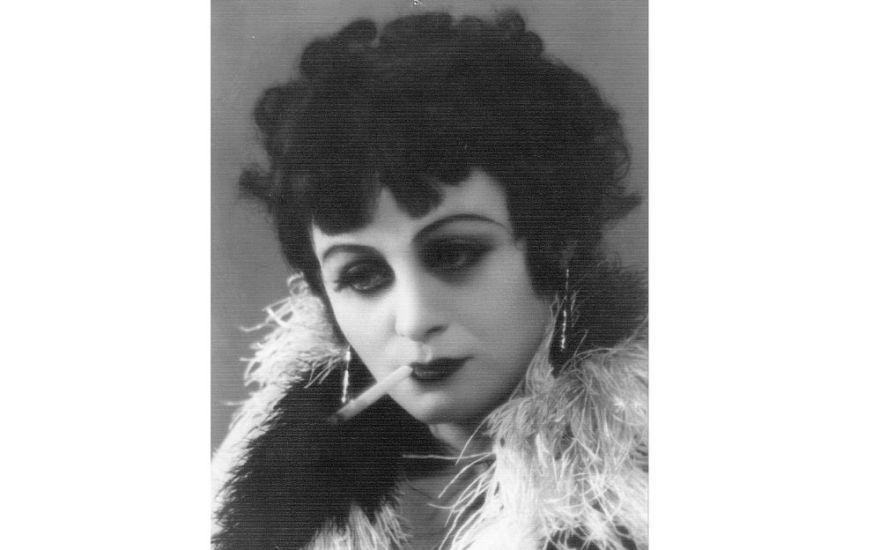 Dziesmuspēļu princesīte. Aktrise Elvīra Bramberga