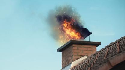 Attēls rakstam: Dzīvojamo māju dūmvados Saulkrastu un Ķekavas novadā deguši sodrēji