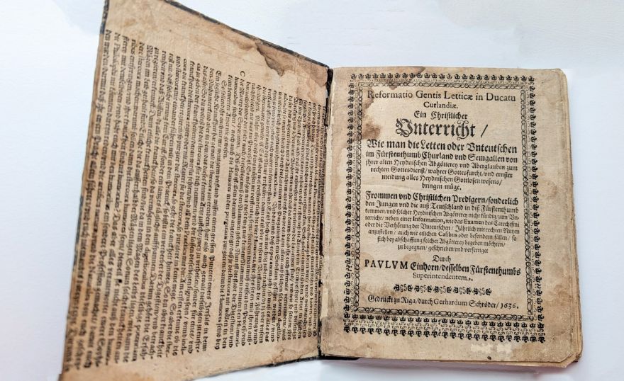 Einhorna lasījumos varēs ielūkoties kultūrvēsturiski vērtīgajā Turaidas muzejrezervāta grāmatu kolekcijā
