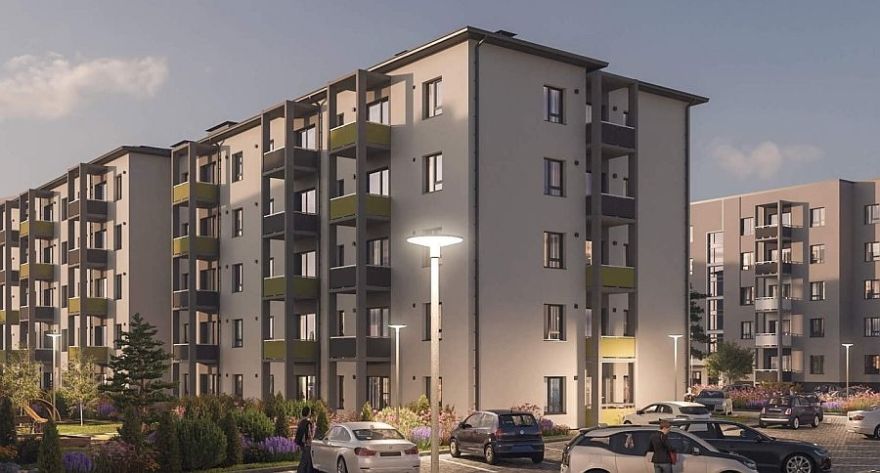 Ekspluatācijā nodota ceturtā ēka projektā "Dreilinga mājas"