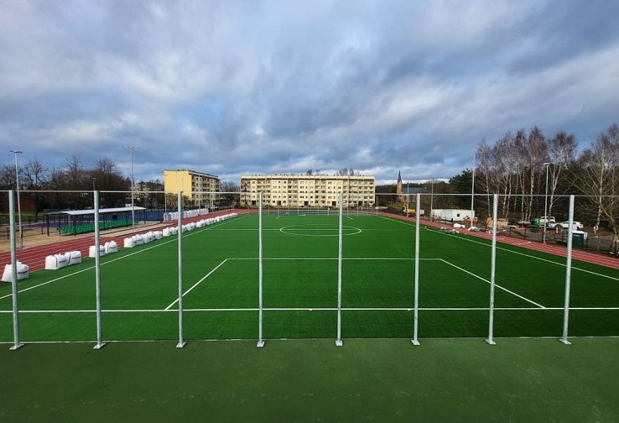 Ekspluatācijā nodots Piņķu multifunkcionālais stadions