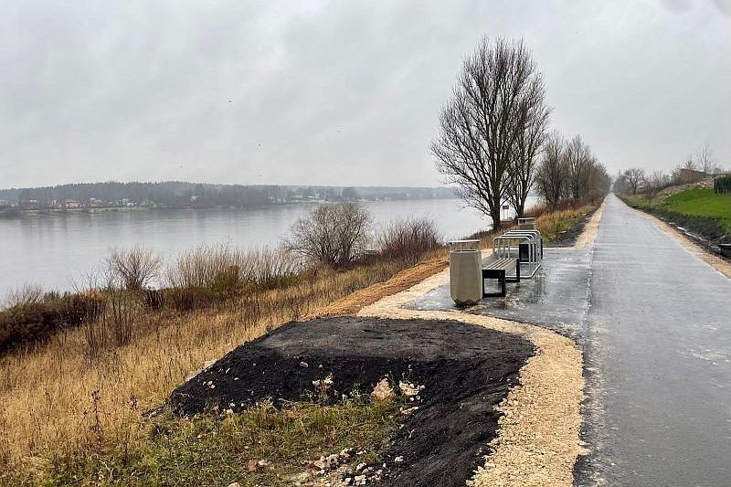 Ekspluatācijā pieņemts veloceliņš Zirņu salā