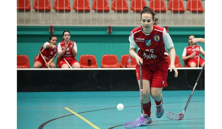 "FK Ķekava" florbolistes gada pēdējā spēlē iemet 21 vārtus
