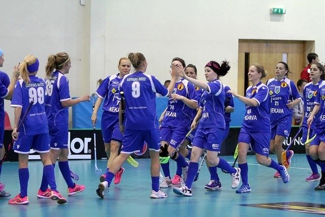 FK "Ķekava" florbolistes izcīna uzvaru svētku priekšvakarā