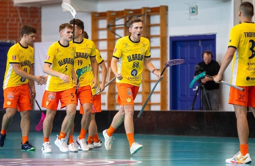 Florbola virslīgas līderi turpina uzvarēt: "Ulbroka" – Lielvārdē, "Rubene" – Ķekavā