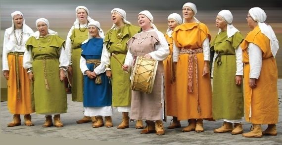 Folkloras kopas "Dzedzieda" jubilejas koncerts Olainē