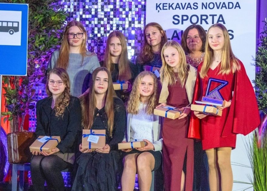 Foto: Apbalvoti Ķekavas novada 2025. gada sporta laureāti