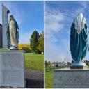 Attēls rakstam: FOTO: Apbrīnojami skaisti! Salaspilī nonākusi īpaša Jaunavas Marijas statuja