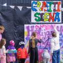 Attēls rakstam: Foto: Ar sportu, radošumu un mūziku nosvinēta jauniešu centra "Hēlijs" dzimšanas diena