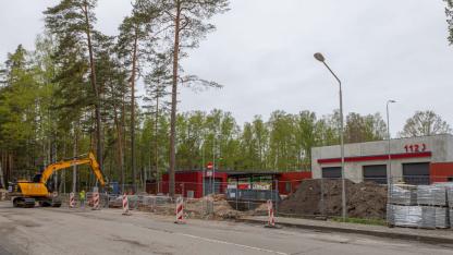 Attēls rakstam: FOTO: Atbalsts operatīvajiem dienestiem: Jūrmalā būvē katastrofu pārvaldības centrus