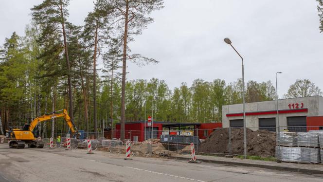Attēls rakstam: FOTO: Atbalsts operatīvajiem dienestiem: Jūrmalā būvē katastrofu pārvaldības centrus