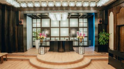 Attēls rakstam: Foto: Atjaunota laulību reģistrācijas zāle Saulkrastu novada Dzimtsarakstu nodaļā