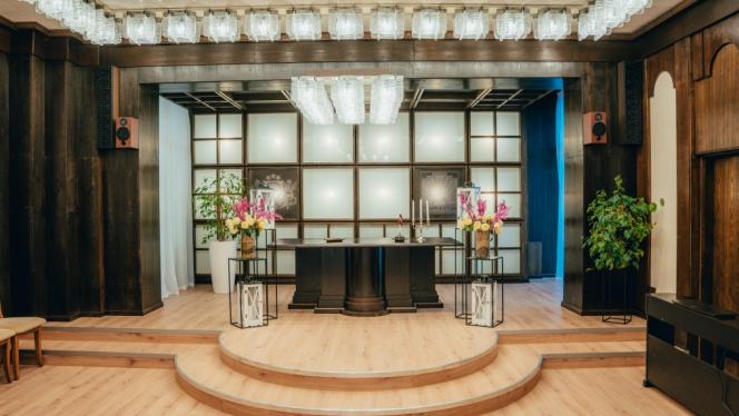 Attēls rakstam: Foto: Atjaunota laulību reģistrācijas zāle Saulkrastu novada Dzimtsarakstu nodaļā