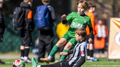 Attēls rakstam: Foto: Azarts, neatlaidība un spēles prieks bērnu futbola turnīrā Mārupes novadā