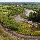 Attēls rakstam: Foto: Iztaisnotās upes darām atkal līkumainas