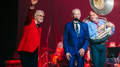 Attēls rakstam: FOTO: Jāņa Raslava jubileja Siguldā pulcē mūziķus un klausītājus