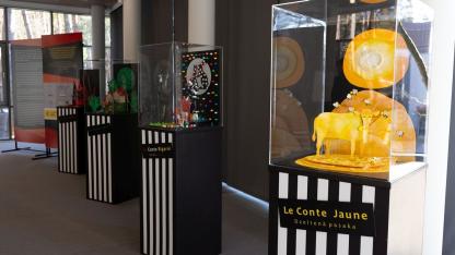 Attēls rakstam: Foto: Jūrmalā skatāmas Ziedoņa pasaku telpiskās ilustrācijas