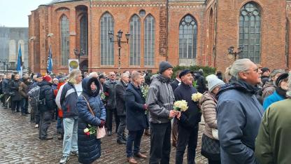 Attēls rakstam: FOTO: Leģionāru piemiņas gājienā Rīgā devušies vairāki simti cilvēku