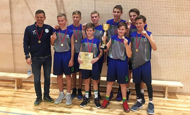 Foto: Mārupieši labākie Pierīgas skolu basketbola turnīrā