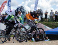 FOTO: Mārupē noskaidroti BMX Latvijas čempioni