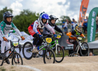 FOTO: Mārupē noskaidroti BMX Latvijas čempioni