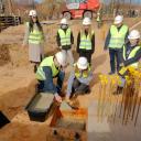 Attēls rakstam: Foto: Saulkrastos iemūrēta kapsula jaunajam centram jūrniecības un ūdens sporta attīstībai