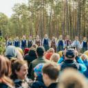 Attēls rakstam: Foto: Saulkrastu Meža parkā ieskandina pavasara saulgriežus