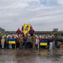 Attēls rakstam: Foto: Ukrainas karavīru bērni viesojas Militārajā bāzē Ādaži