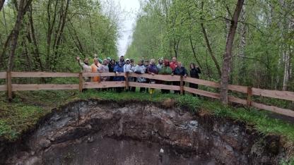 Attēls rakstam: FOTO: Zeltiņu purva zelts: pārgājienā Salaspilī iepazīst dabas dārgumus