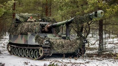 Attēls rakstam: Gaidāmā kaujas šaušana ar haubicēm Ādažos var radīt pastiprinātu troksni