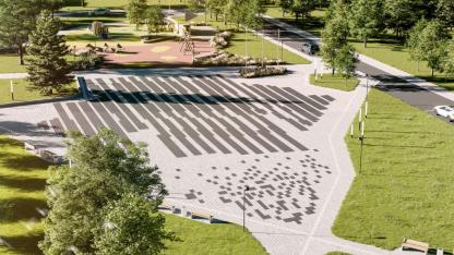 Attēls rakstam: Gājējiem bez problēmām, autovadītājiem jāuzmanās. Ķekavas centrā mainīs satiksmes organizāciju