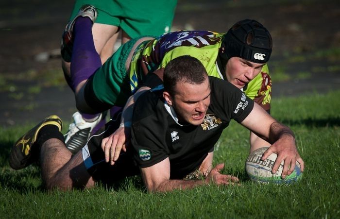 "Garkalne/Livonia" regbisti gūst graujošu uzvaru Jelgavā