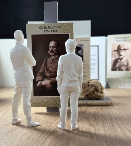 FOTO: Personība, kas veidoja valsti – jubilejā godinās ģenerāli Gopperu