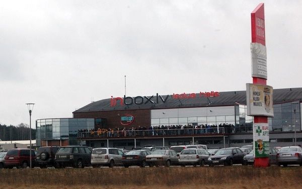 Hokeja kluba "Rīga" spēle Piņķos