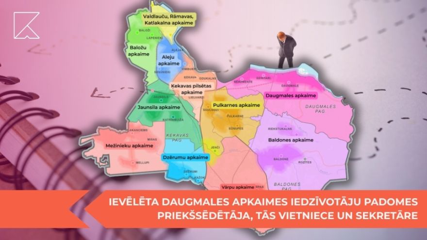 Ievēlēta Daugmales apkaimes iedzīvotāju padomes priekšsēdētāja, tās vietniece un sekretāre