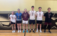 Siguldas badmintonisti dominē Latvijas Universiādes sacensībās