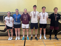 Siguldas badmintonisti dominē Latvijas Universiādes sacensībās