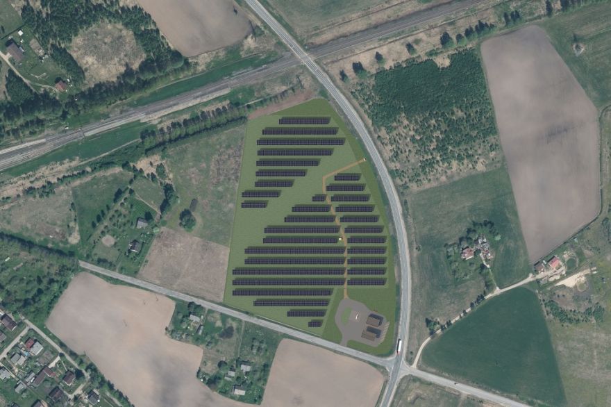 Inčukalna pagastā top līdz šim lielākā saules elektrostacija Siguldas novadā