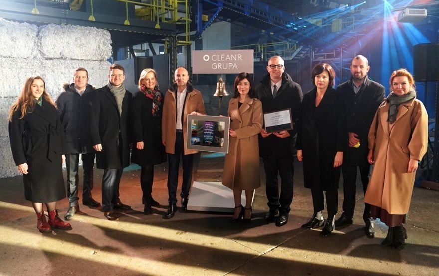 Investējot 1,2 miljonus eiro, modernizēts "CleanR Verso" materiālu šķirošanas centrs