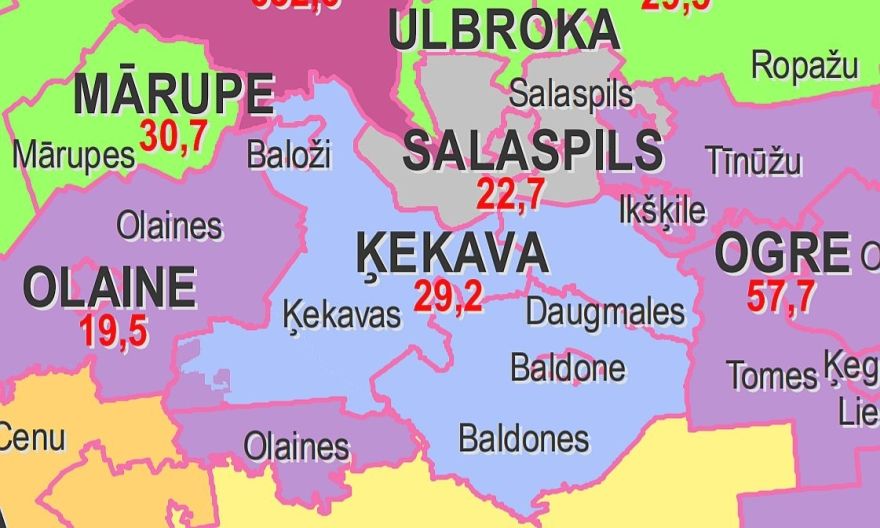 Izstrādā Ķekavas un Baldones novadu pašvaldību apvienošanās projektu